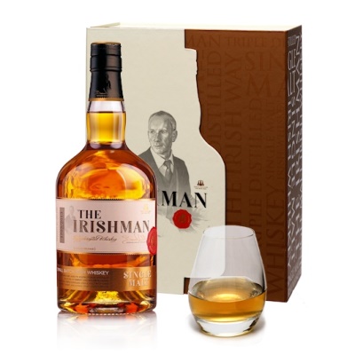 Coffret whisky The Irishman Single Malt 10 ans - Cadeau whisky